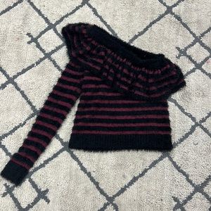 WAYF - one shoulder sweater top - new!